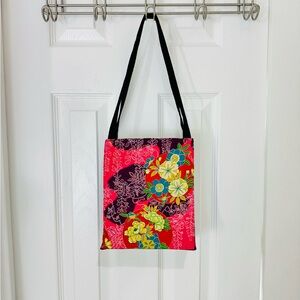 NWOT Floral Patterned Women's Bag small tote festival boho